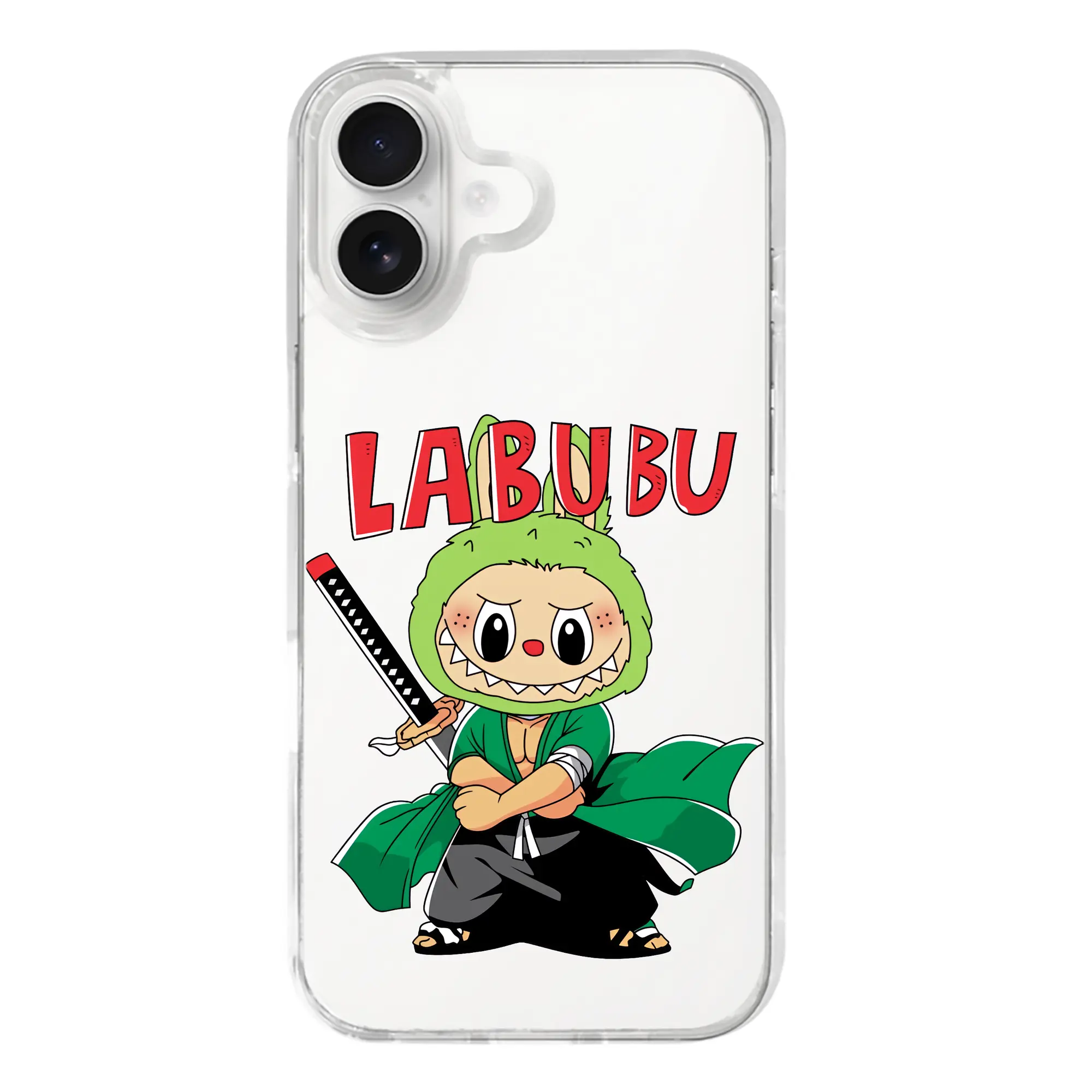 ラブブ グッズ ジモモ - iPhone 17シリーズ 透明スマホケース – 薄型・耐衝撃・精密フィット保護カバー